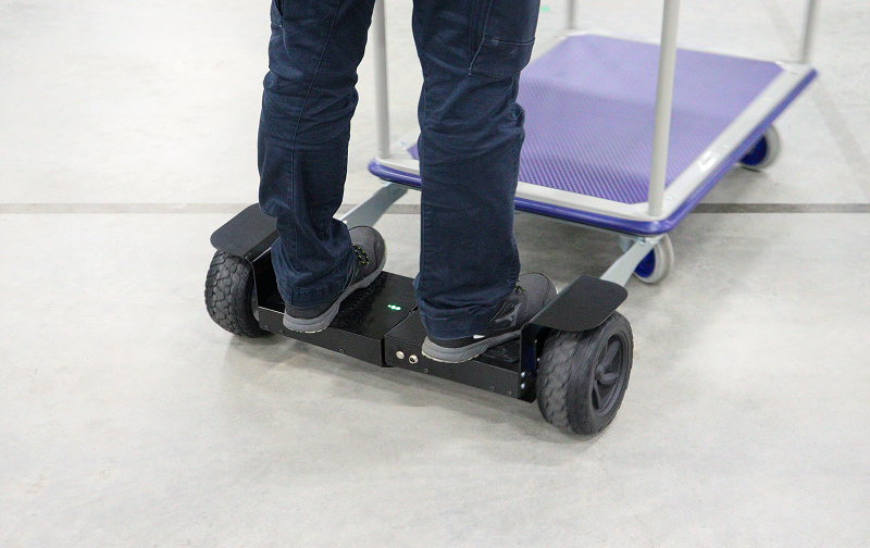 1回の充電で最大20km走行可能